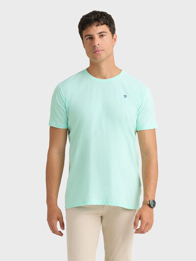 CAMISETA TRENDY VERDE AGUA