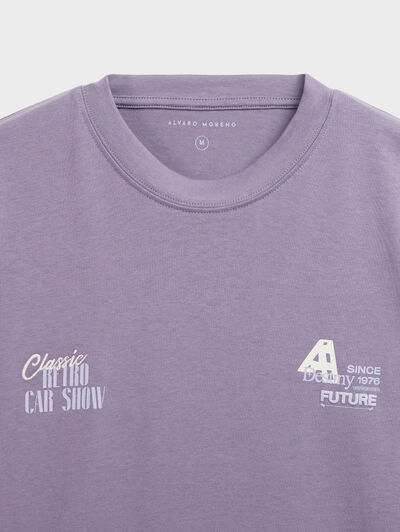 CAMISETA BORCELLE AZUL