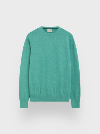 JERSEY ROUND NECK TRENDY VERDE AGUA