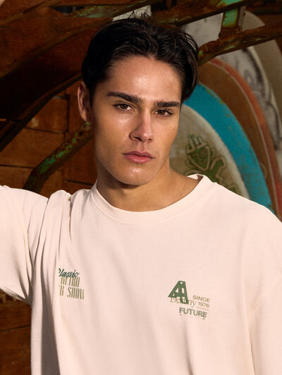 CAMISETA BORCELLE CRUDO
