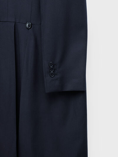 CHAQUE WEDDING TWILL AZUL MARINO