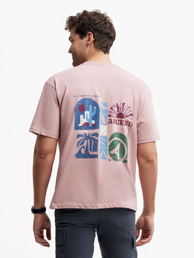CAMISETA ASCEND ROSA