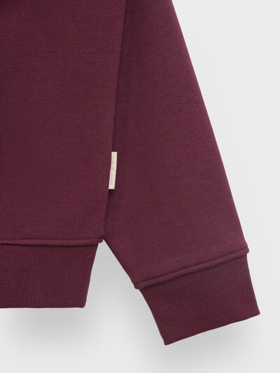 SUDADERA PART BURDEOS
