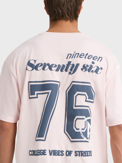 CAMISETA STREET ROSA