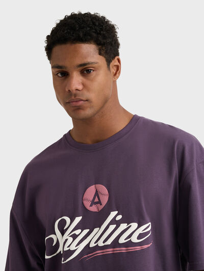 CAMISETA SKYLINE AZUL