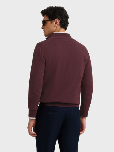 JERSEY BUTTON COLLAR