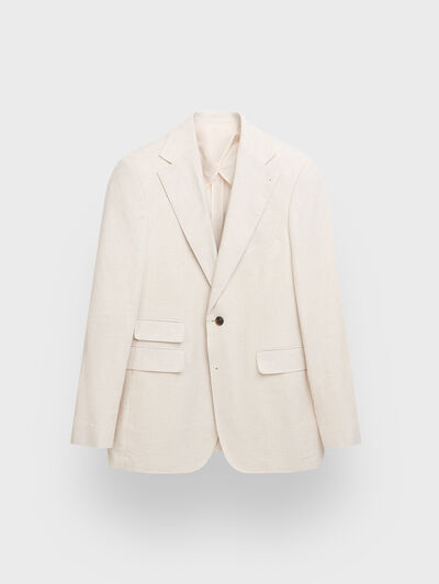 AMERICANA LINO FIL A FIL CRUDO