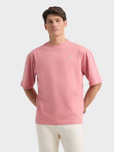 CAMISETA CASUAL ROSA