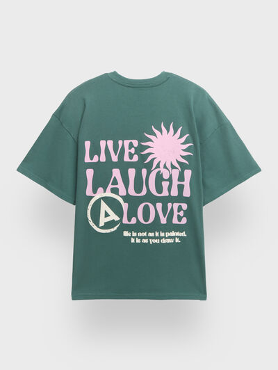 CAMISETA LIVE VERDE