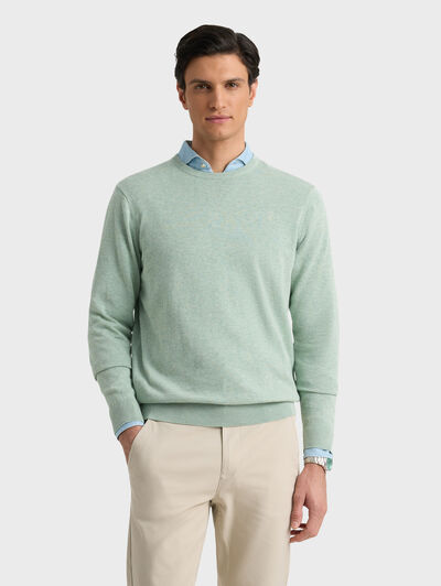 JERSEY ROUND NECK VERDE