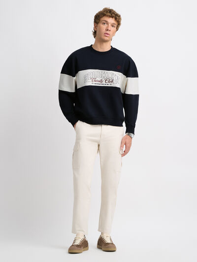 SUDADERA CLUB AZUL MARINO