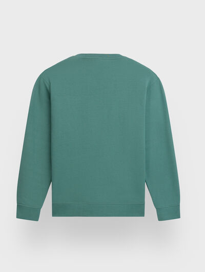 SUDADERA BASIC SPRING VERDE