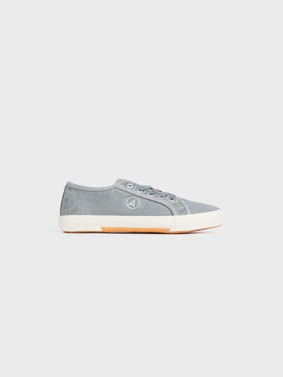 ZAPATILLAS CANVAS KIDS CELESTE