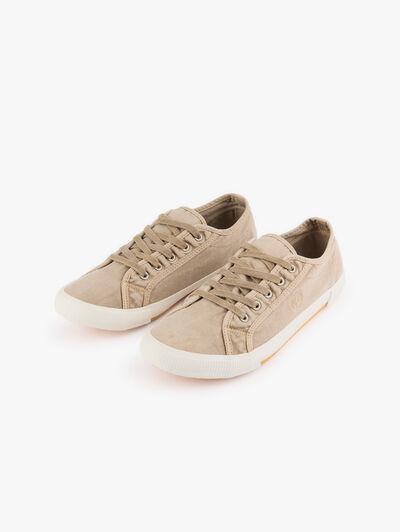 ZAPATILLAS CANVAS BEIGE