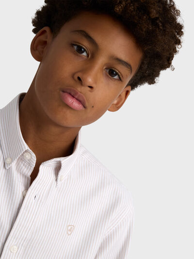 CAMISA OXFORD STRIPES KIDS