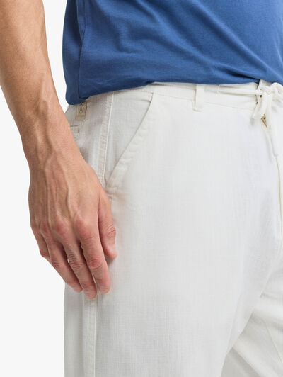 PANTALON FORMENTERA BLANCO