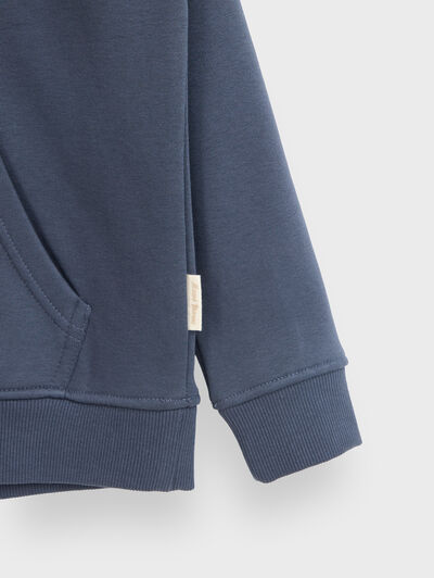 SUDADERA SHINE KIDS AZUL MARINO