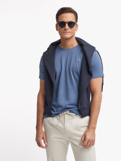 CAMISETA BASICA AZUL