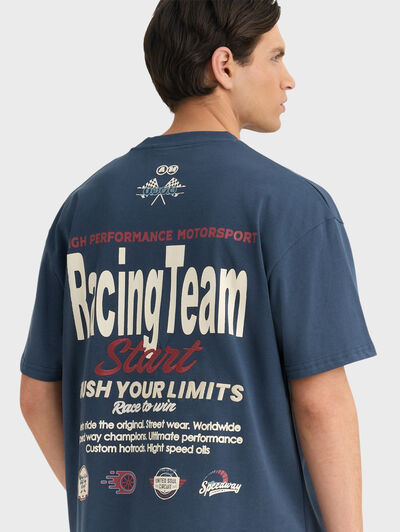 CAMISETA WIN AZUL MARINO