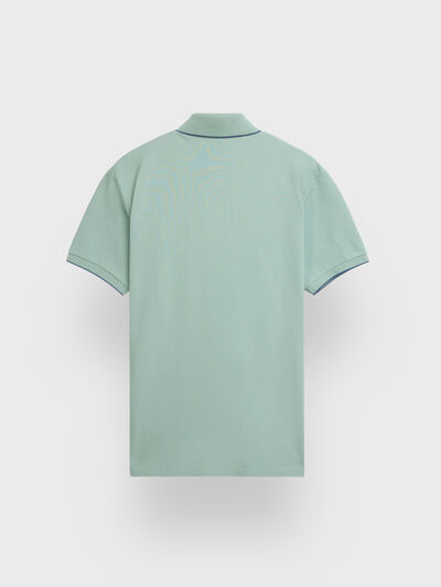 POLO CONTRAST VERDE