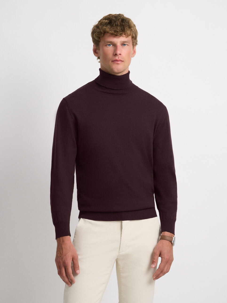 JERSEY ROLL COLLAR