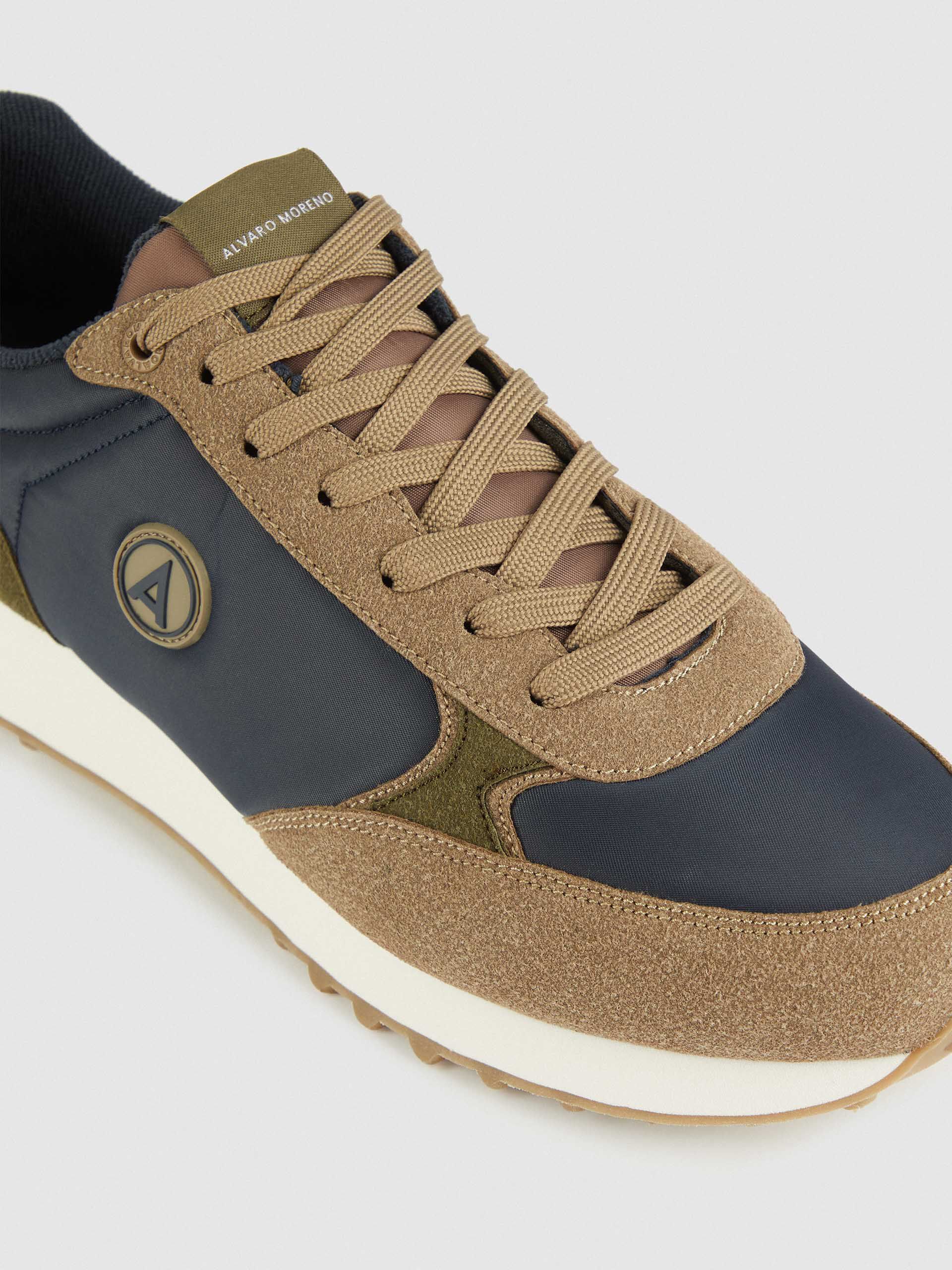 SNEAKERS ENGLER AZUL MARINO