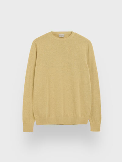 JERSEY ROUND NECK AMARILLO