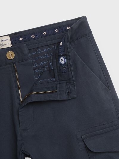 PANTALON BUFALO KIDS AZUL MARINO