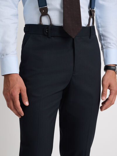 PANTALONES NAPOLI ESPIGA AZUL MARINO