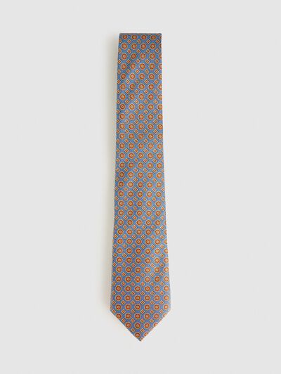 CORBATA JACQUARD MF AZUL
