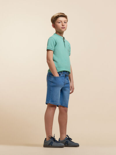 BERMUDA DENIM KIDS AZUL