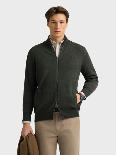 CARDIGAN CORDEN VERDE