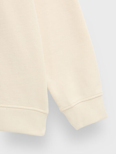 SUDADERA VINTAGE BEIGE