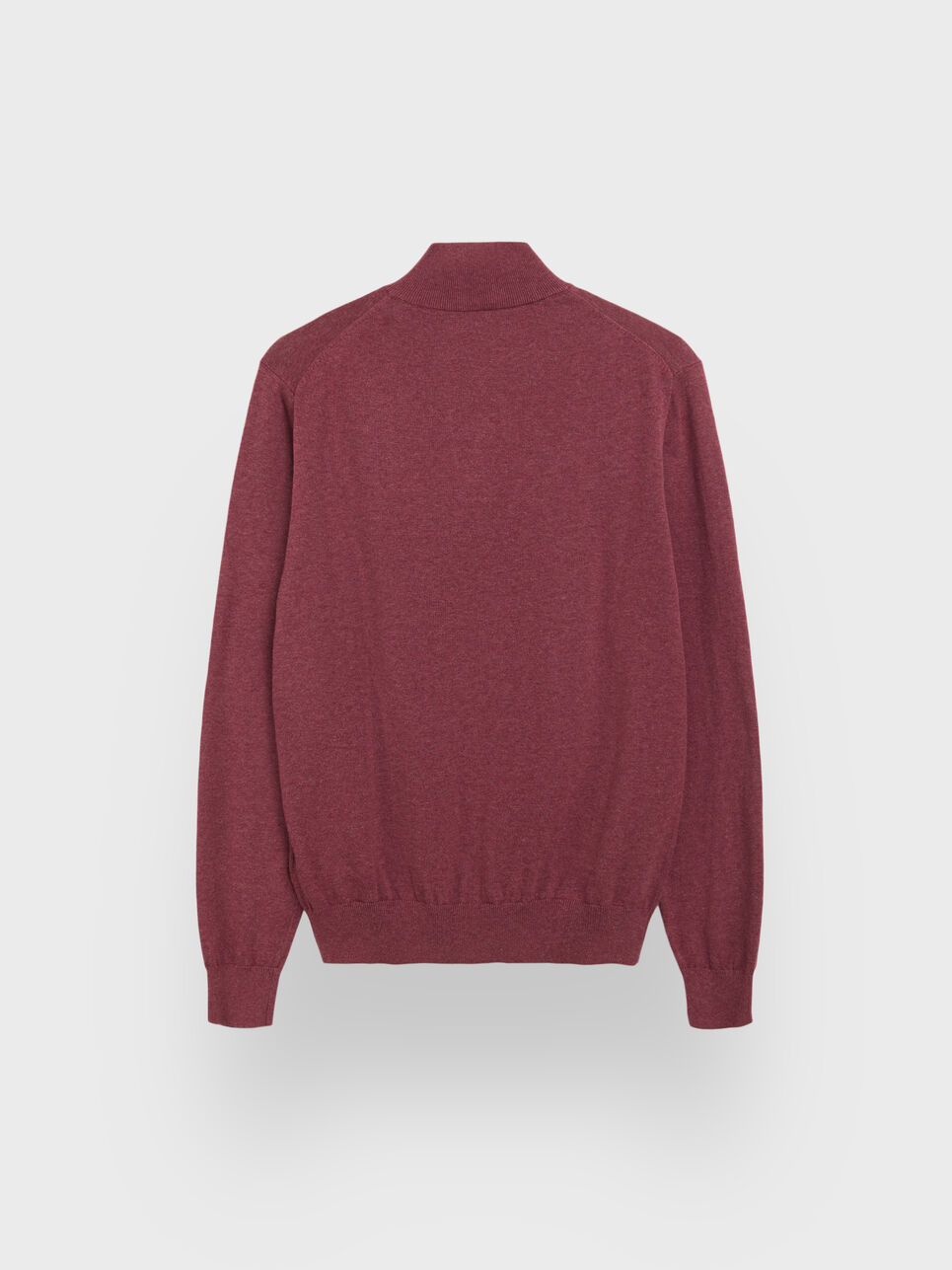 JERSEY BUTTON COLLAR