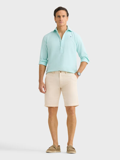 BERMUDA TINTADA BEIGE