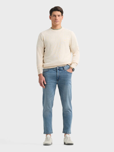 DENIM STONE COMFORT FIT AZUL MARINO