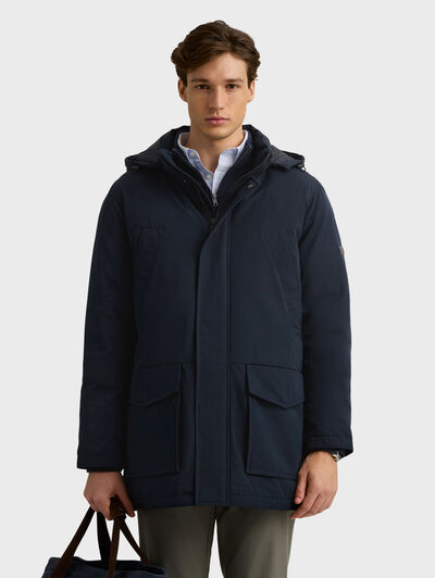PARKA SHERMAN AZUL MARINO