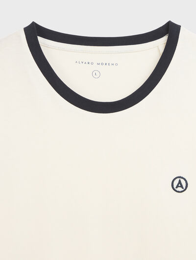 CAMISETA TRIM BLANCO