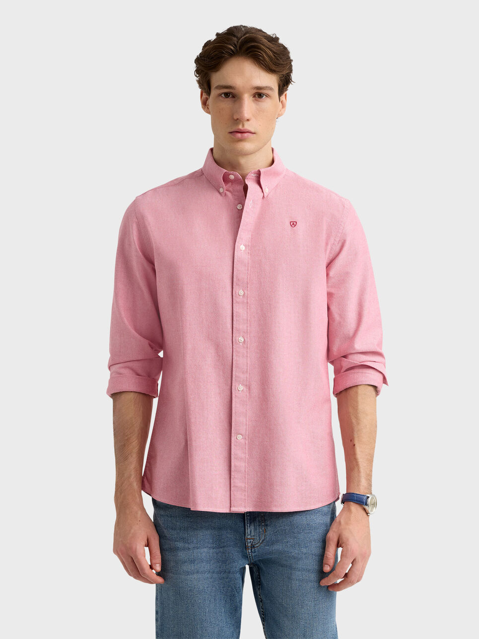 CAMISA OXFORD SOLID