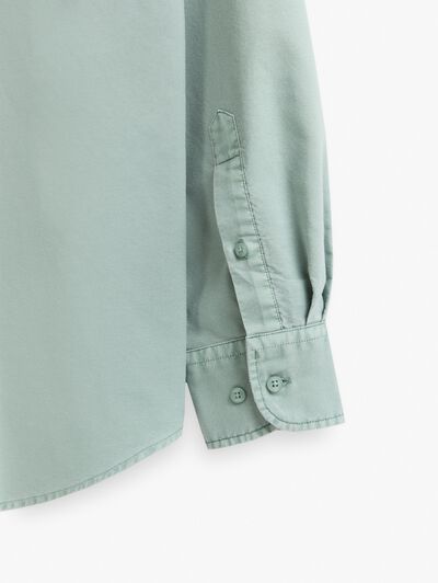 CAMISA OXFORD POCKET DYE