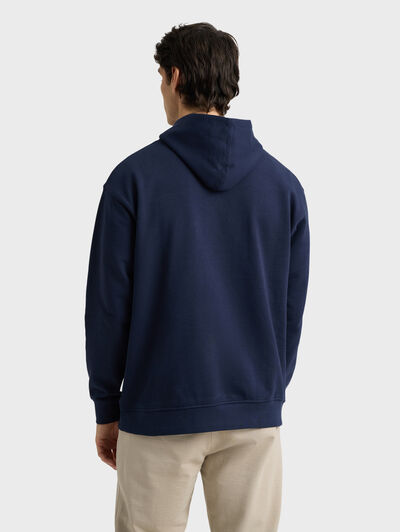 SUDADERA PART AZUL MARINO