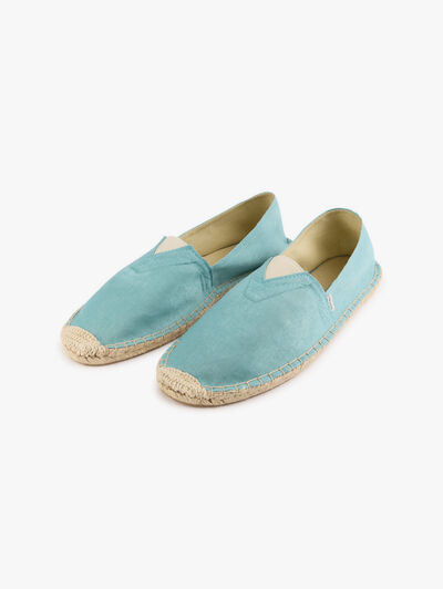 ESPADRILLES COTTON TWILL VERDE
