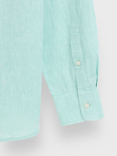 POLERA LINO MAO VERDE