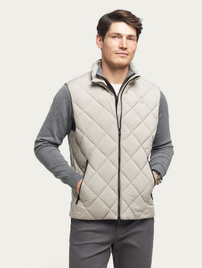 CHALECO EVANS BEIGE