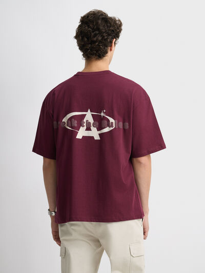 CAMISETA RULES BURDEOS