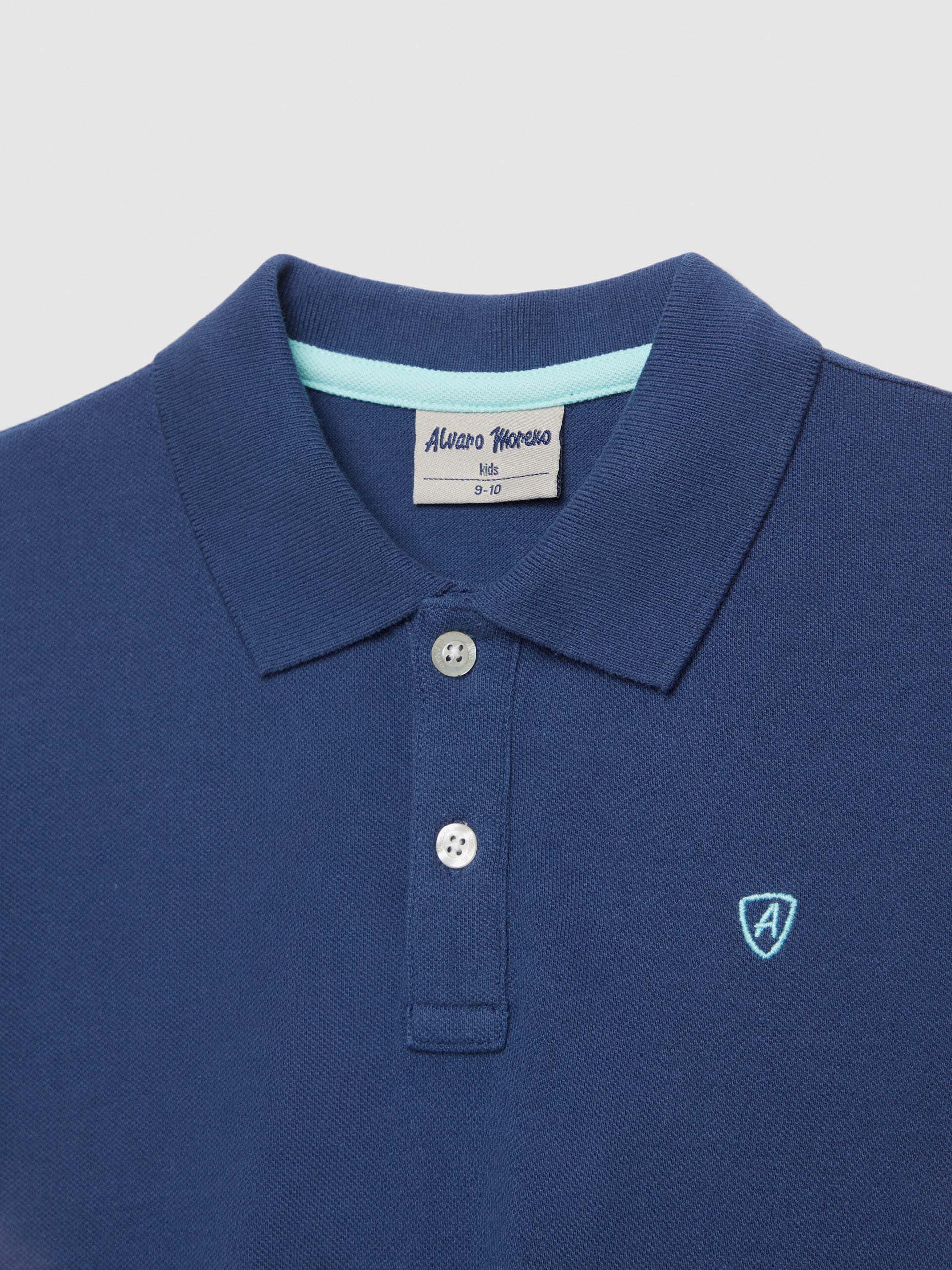 POLO TRENDY KIDS AZUL MARINO