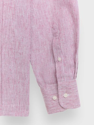 CUBANA LINO MIL RAYAS BURDEOS