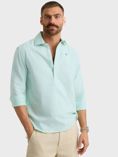 POLERA OXFORD SOLID VERDE