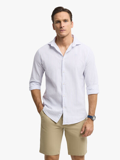 CAMISA LINO SUNNY ALEX CELESTE