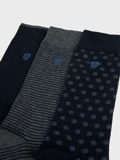 CALCETINES FANTASIA AZUL MARINO